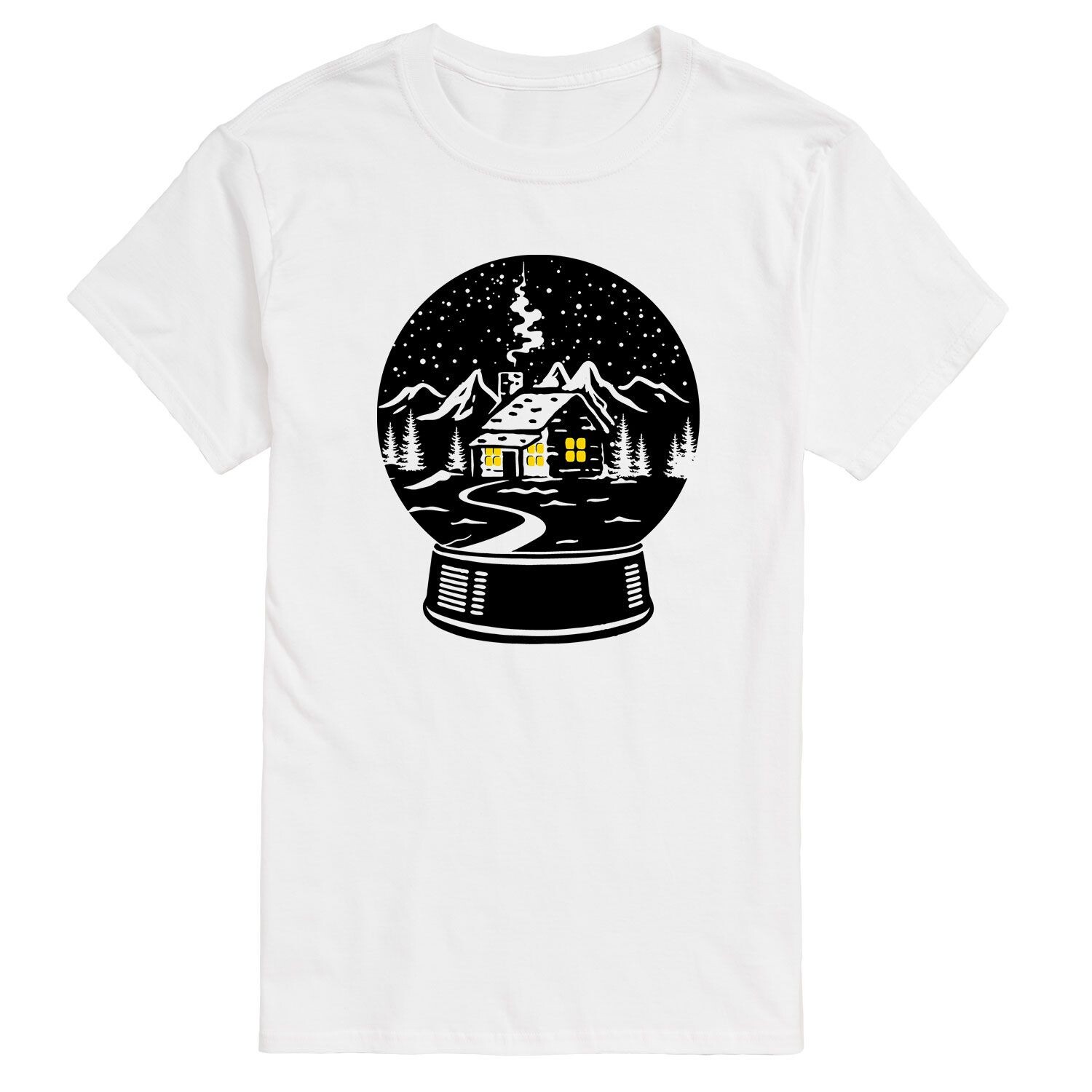 Футболка Big & Tall Cabin Snowglobe Licensed Character, белый
Футболка Big & Tall Cabin Snowglobe Licensed Character, белый