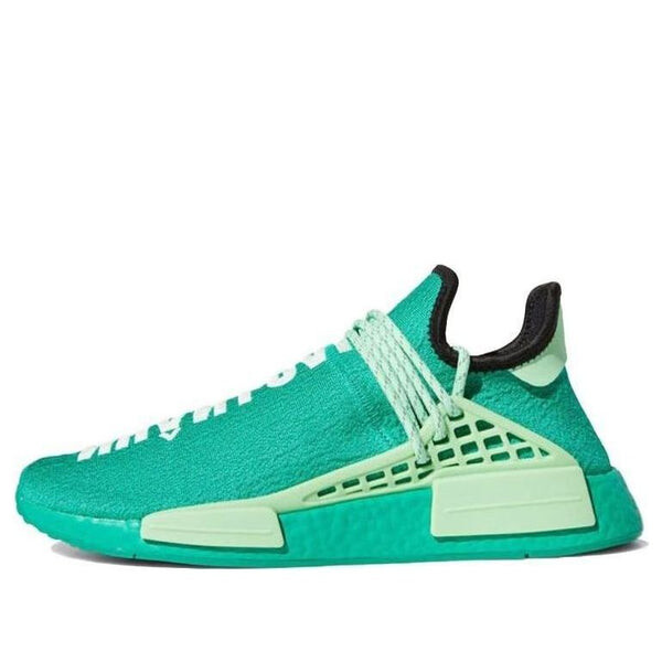 Кроссовки x pharrell nmd hu Adidas, зеленый 
Кроссовки x pharrell nmd hu Adidas, зеленый