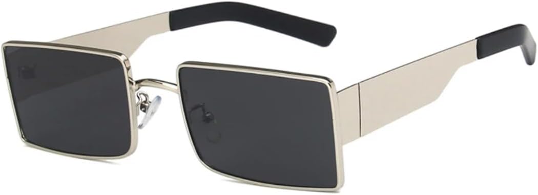 Роскошные маленькие солнцезащитные очки для женщин и мужчин в стиле стимпанк, с металлической оправой, для вождения и путешествий, с защитой от УФ-излучения UV400 VVTWSSW, Silver Gray
Роскошные маленькие солнцезащитные очки для женщин и мужчин в стиле стимпанк, с металлической оправой, для вождения и путешествий, с защитой от УФ-излучения UV400 VVTWSSW, Silver Gray