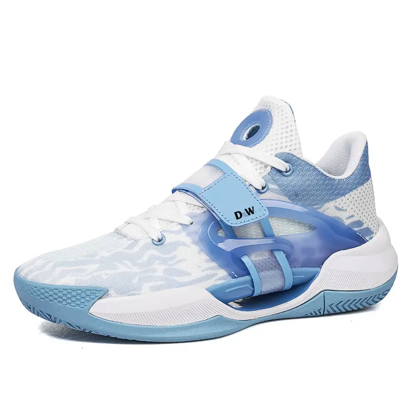 Баскетбольные кроссовки для детей и подростков с амортизацией от ударов и износостойкостью D&W, белый/синий
Баскетбольные кроссовки для детей и подростков с амортизацией от ударов и износостойкостью D&W, белый/синий