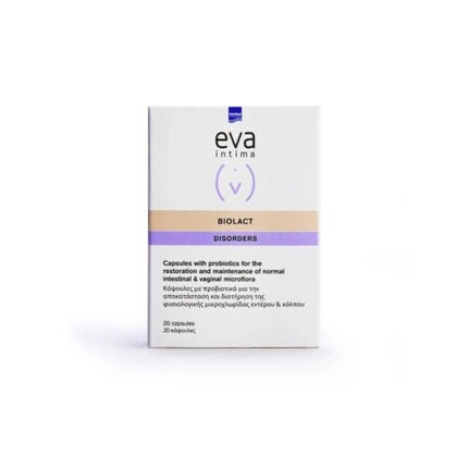 Eva Intima Biolact Капсулы 20 капсул Vermittler
Eva Intima Biolact Капсулы 20 капсул Vermittler