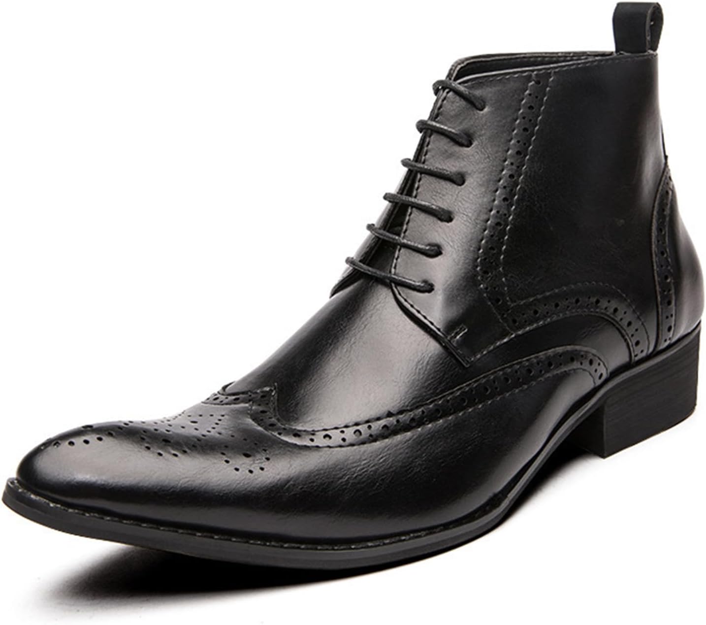 Мужские кожаные ботинки с заостренным носком и перфорацией, ретро, удобные, на шнуровке, с крыловидным дизайном, массивным каблуком, противоскользящие, оксфорды, нарядные ботинки для офиса, свадьбы и работы Nxnbhsl, черный
Мужские кожаные ботинки с заостренным носком и перфорацией, ретро, удобные, на шнуровке, с крыловидным дизайном, массивным каблуком, противоскользящие, оксфорды, нарядные ботинки для офиса, свадьбы и работы Nxnbhsl, черный
