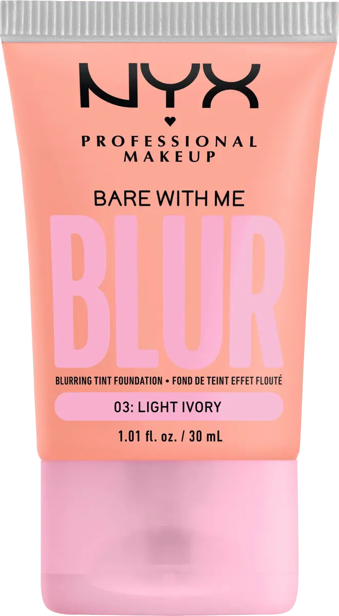 Тональный крем Bare With Me Blur Tint 03 Light Ivory 30 мл NYX PROFESSIONAL MAKEUP
Тональный крем Bare With Me Blur Tint 03 Light Ivory 30 мл NYX PROFESSIONAL MAKEUP