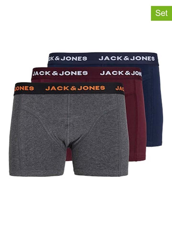 Трусы боксеры Jack & Jones 3er-Set: Boxershorts, цвет Dunkelblau/Grau
Трусы боксеры Jack & Jones 3er-Set: Boxershorts, цвет Dunkelblau/Grau