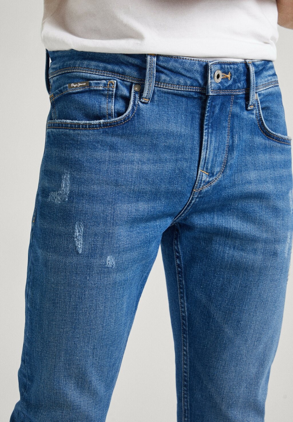 Джинсы узкого кроя SLIM FIT Pepe Jeans, синий деним
Джинсы узкого кроя SLIM FIT Pepe Jeans, синий деним