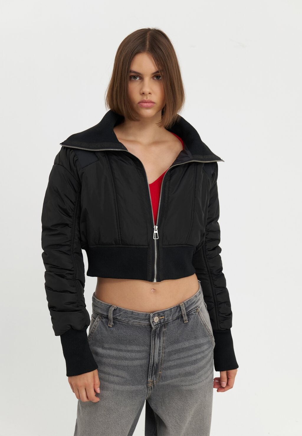 Куртка-бомбер Even&Odd, черный
Куртка-бомбер Even&Odd, черный