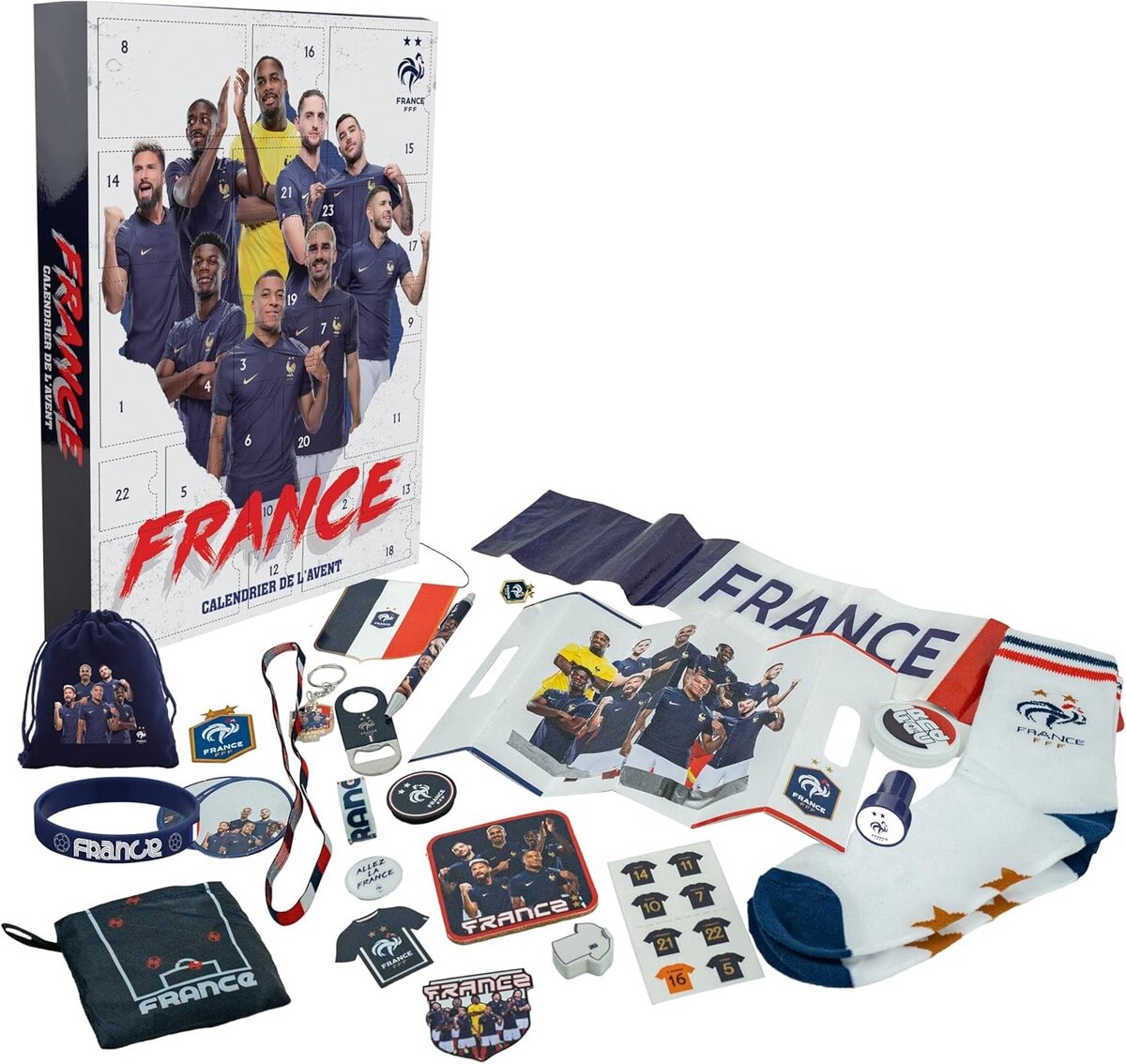 Адвент-календарь сборной Франции по футболу Кайлиан Мбаппе Гризманн cinereplicas Inna marka
Адвент-календарь сборной Франции по футболу Кайлиан Мбаппе Гризманн cinereplicas Inna marka