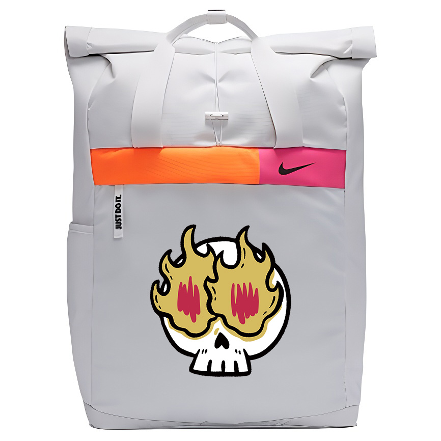 Nike Тканевый рюкзак с принтом унисекс белый, Skull
Nike Тканевый рюкзак с принтом унисекс белый, Skull