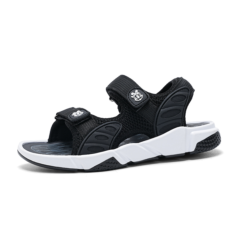 Детские сандалии с низким верхом, нескользящие и дышащие BOBDOG, черный
Детские сандалии с низким верхом, нескользящие и дышащие BOBDOG, черный