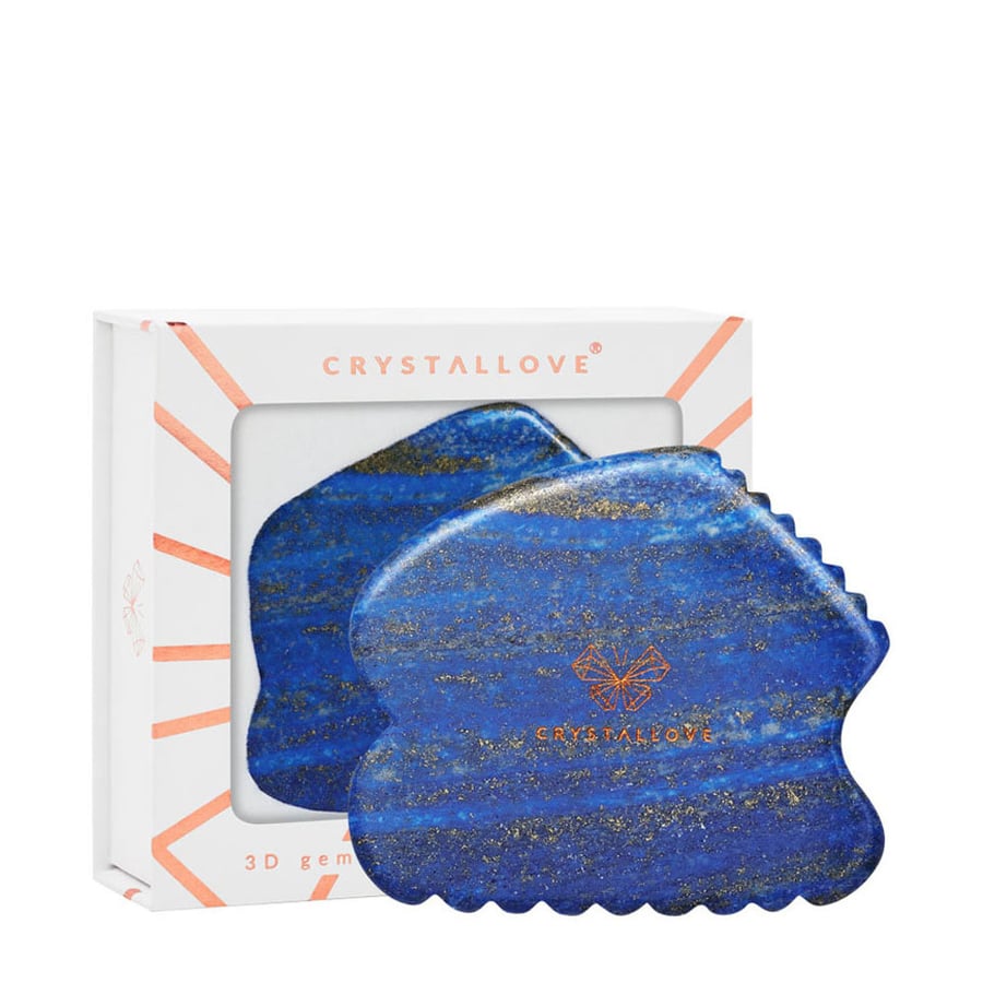 CRYSTALLOVE Lapis lazuli CONTOUR GUA SHA - пластина для массажа лица гуаша с лазуритом
CRYSTALLOVE Lapis lazuli CONTOUR GUA SHA - пластина для массажа лица гуаша с лазуритом