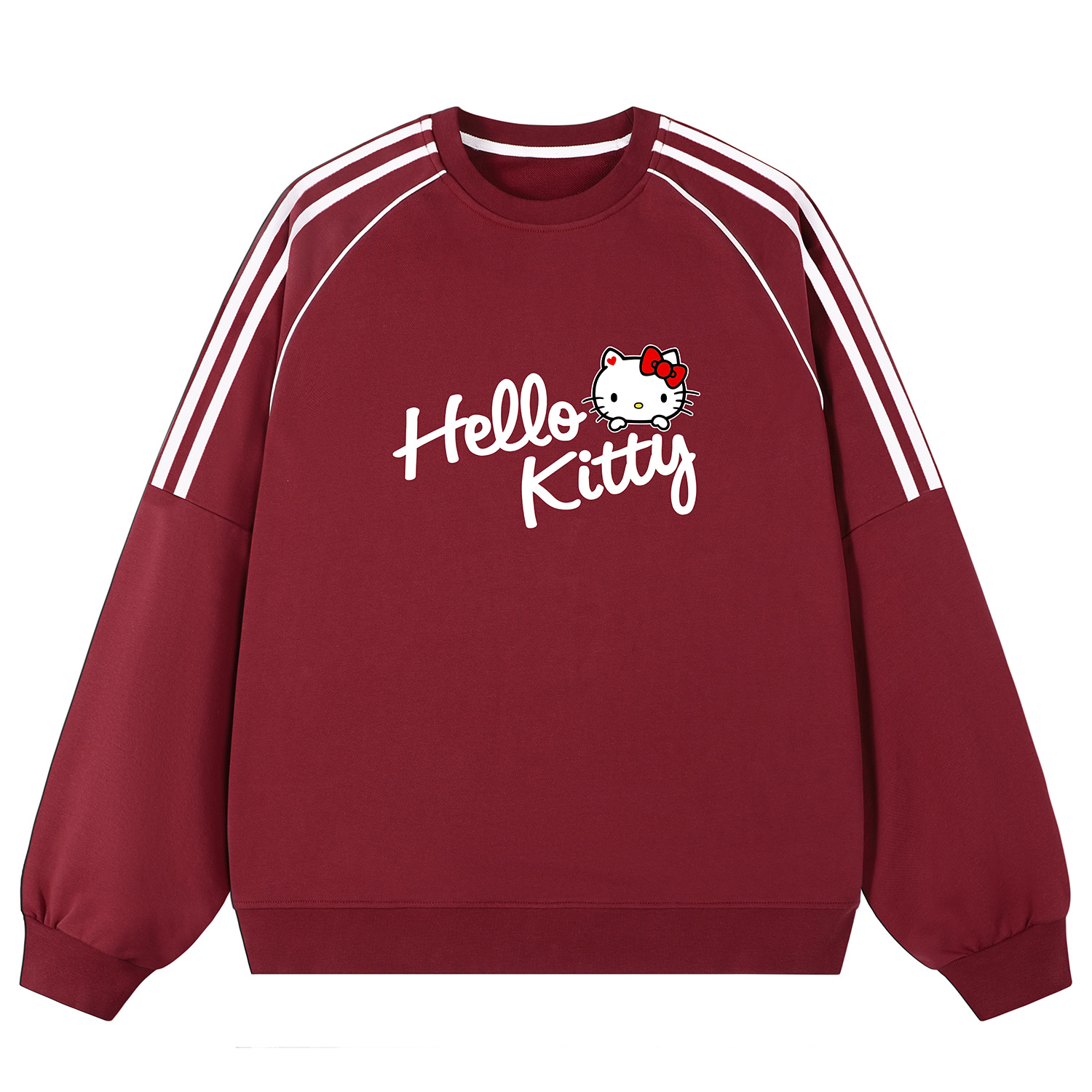 Hello Kitty Hello Kitty SS25 свитшот Unisex Sanrio, бордовый
Hello Kitty Hello Kitty SS25 свитшот Unisex Sanrio, бордовый
