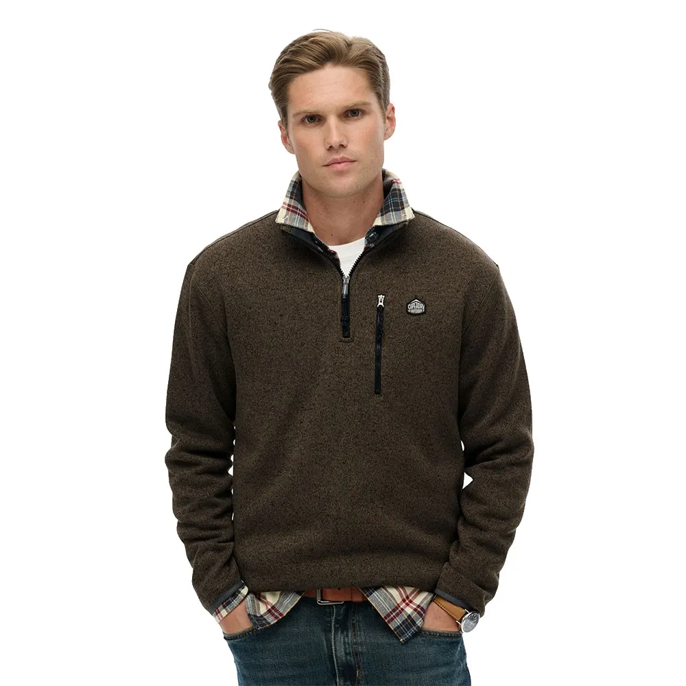 Толстовка Superdry Storm Fleece с половинной молнией, коричневый
Толстовка Superdry Storm Fleece с половинной молнией, коричневый