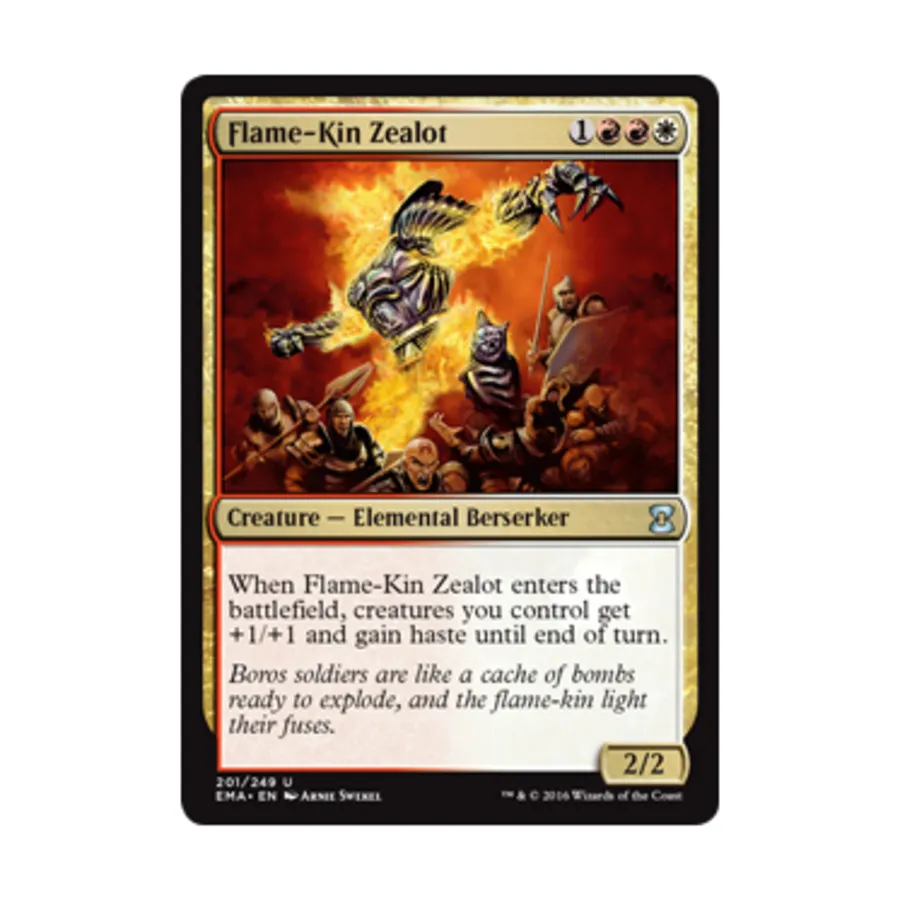 CCG Фанатик Пламенного Рода (U), MTG - Eternal Masters
CCG Фанатик Пламенного Рода (U), MTG - Eternal Masters