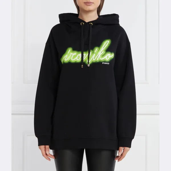 Толстовка обычного кроя Pinko, черный
Толстовка обычного кроя Pinko, черный