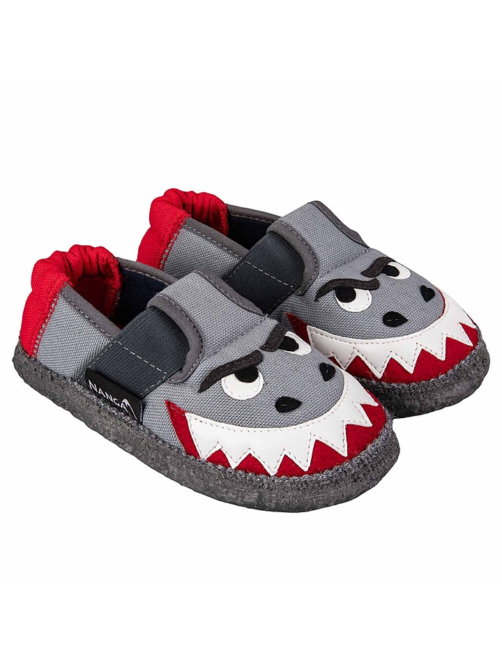 NANGA Тапочки «Акула» серого цвета
NANGA Тапочки «Акула» серого цвета