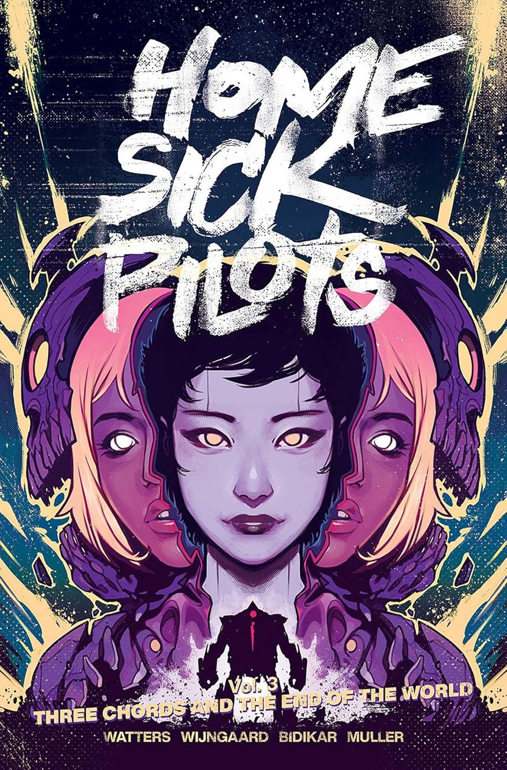 Home Sick Pilots Volume 3: Three Chords and the End of the World (Image Comics)
Home Sick Pilots Volume 3: Three Chords and the End of the World (Image Comics)