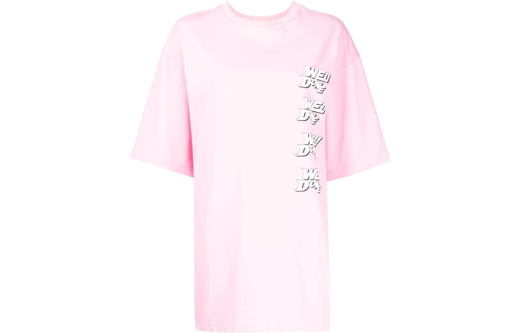 Футболка из хлопка с логотипом WE11DONE, розовый
Футболка из хлопка с логотипом WE11DONE, розовый