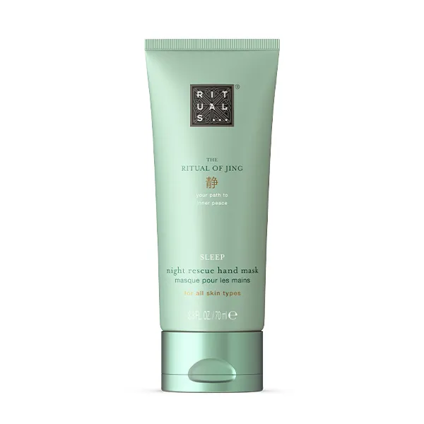 Восстанавливающая ночная маска для рук The Ritual Of Jing Night Rescue Hand Mask Rituals, 70 ml
Восстанавливающая ночная маска для рук The Ritual Of Jing Night Rescue Hand Mask Rituals, 70 ml