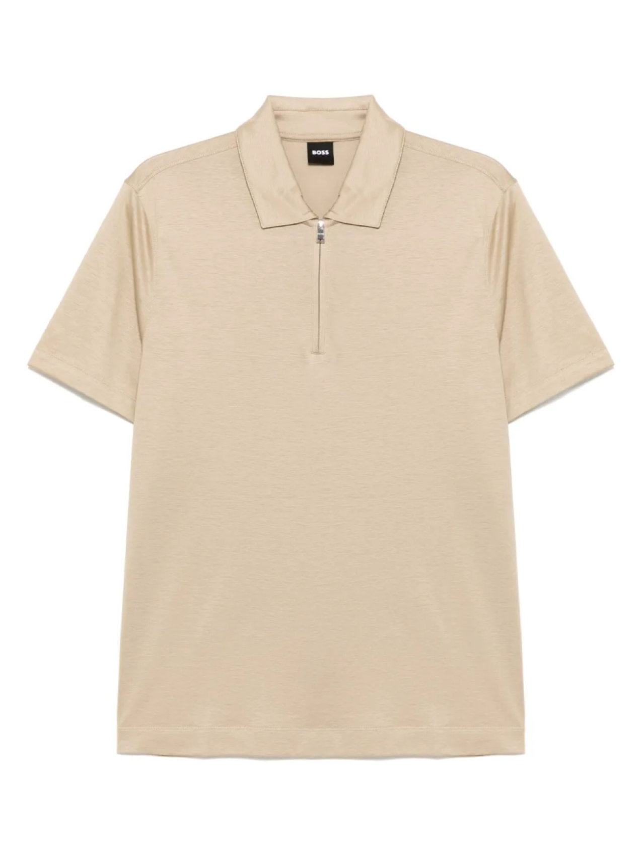 Рубашка поло с воротником на молнии BOSS, нейтральный
Рубашка поло с воротником на молнии BOSS, нейтральный