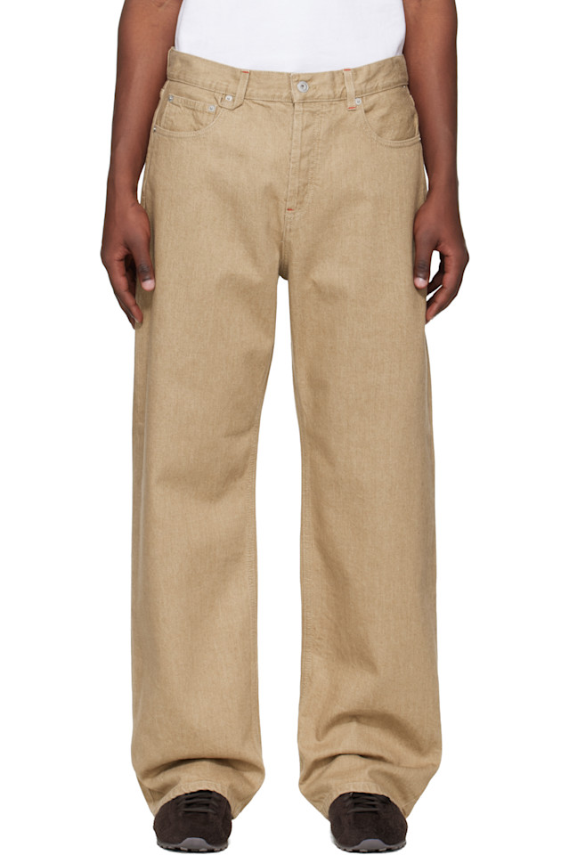 Джинсы прямого кроя Jacquemus, бежевый
Джинсы прямого кроя Jacquemus, бежевый