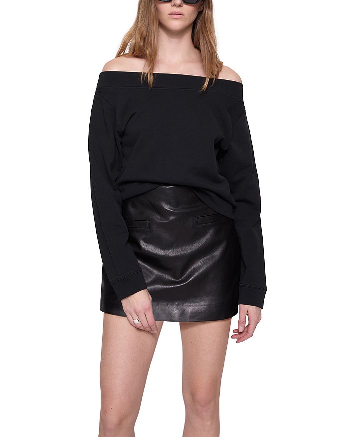 Свитшот Kora с открытыми плечами Rebecca Minkoff, черный
Свитшот Kora с открытыми плечами Rebecca Minkoff, черный