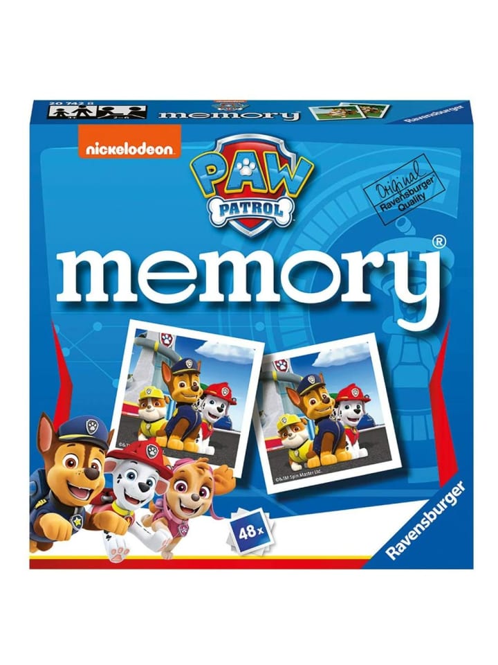 Mini Memory | Щенячий патруль | 48 карточек | Ravensburger | Игра на сопоставление
Mini Memory | Щенячий патруль | 48 карточек | Ravensburger | Игра на сопоставление