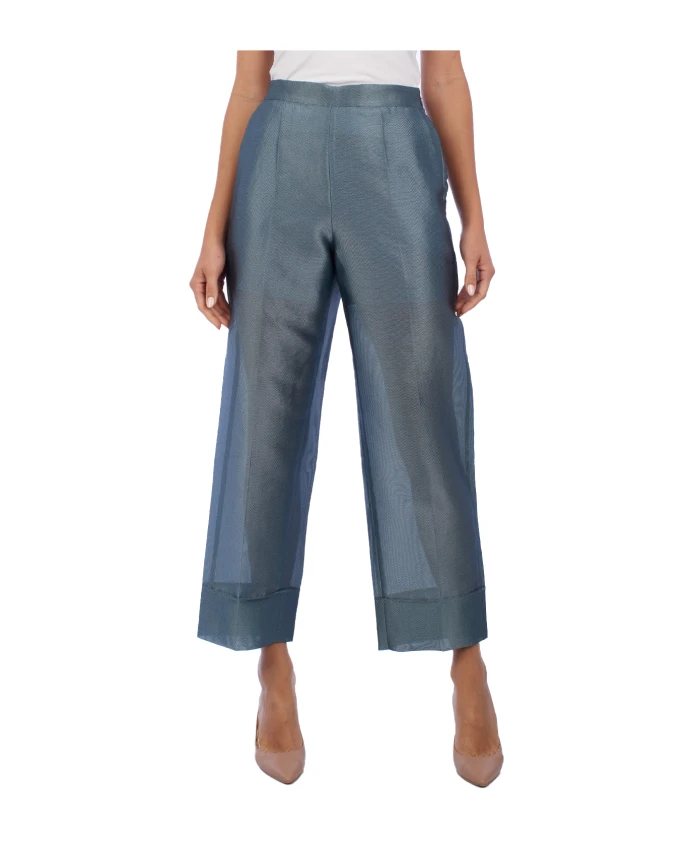 Элегантные брюки-палаццо Emporio Armani, серый
Элегантные брюки-палаццо Emporio Armani, серый