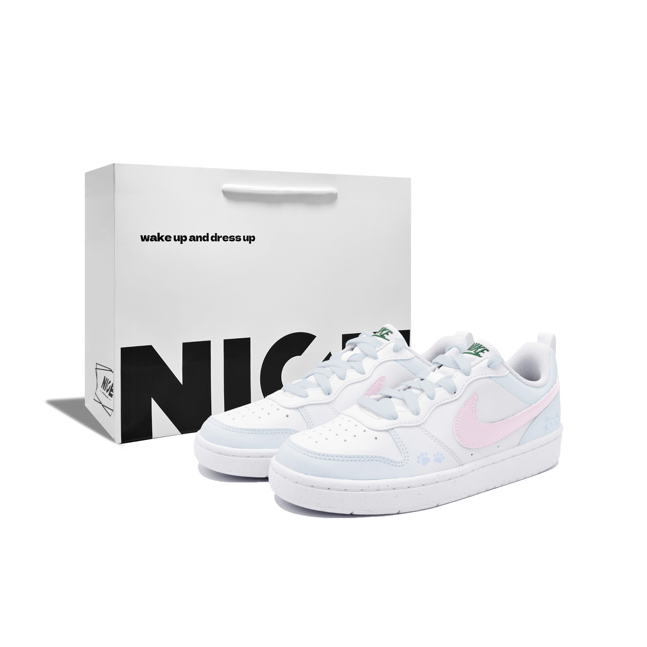 Court Borough Sweetie Cat Paw, 2 Abrasion Resistant Low top детские скейтбординговые кроссовки Nike, розовый
Court Borough Sweetie Cat Paw, 2 Abrasion Resistant Low top детские скейтбординговые кроссовки Nike, розовый