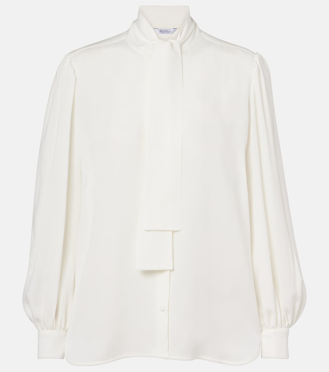 Шелковая блузка Melania Max Mara, Bianco Seta
Шелковая блузка Melania Max Mara, Bianco Seta