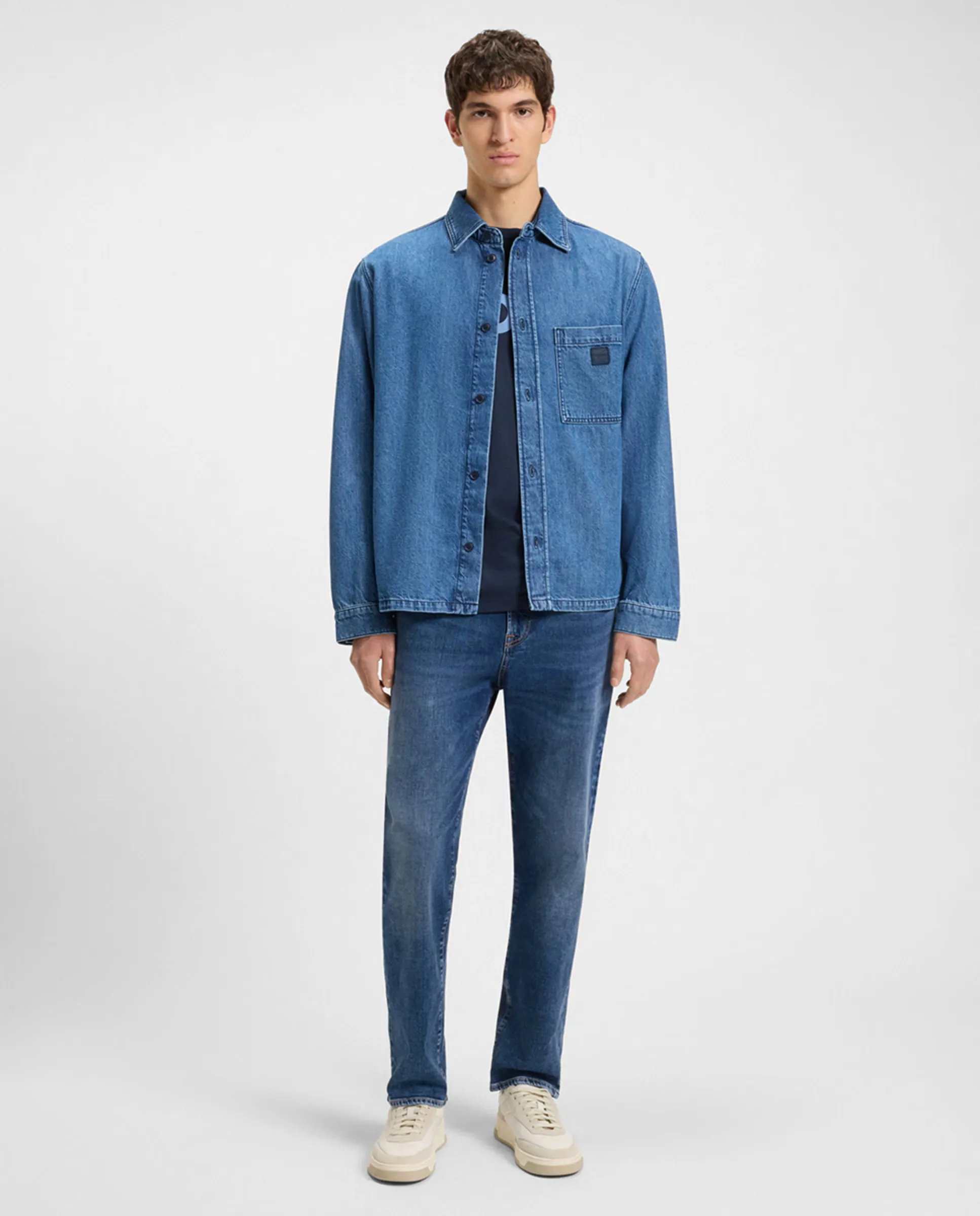 Длинные брюки для мужчин Boss, синий 
Длинные брюки для мужчин Boss, синий