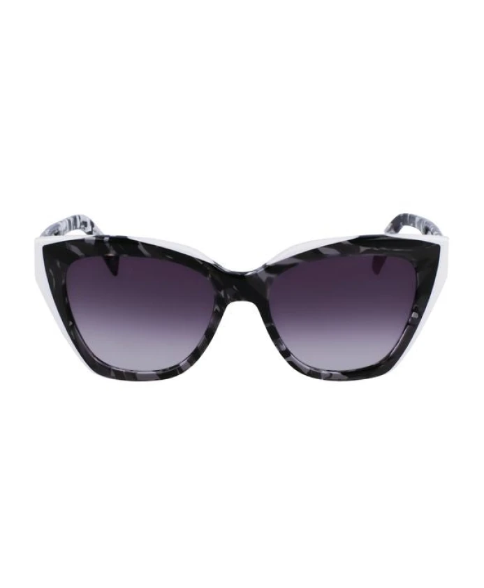 Белые солнцезащитные очки из ацетата с черными линзами Liu Jo, белый
Белые солнцезащитные очки из ацетата с черными линзами Liu Jo, белый