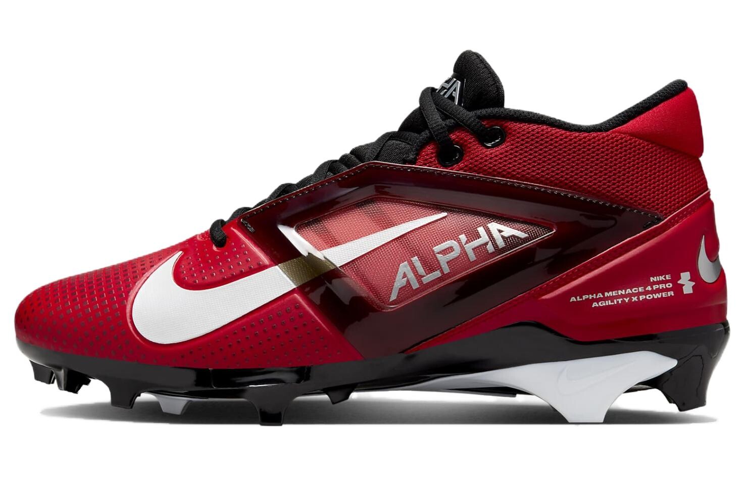 Alpha Menace 4 Pro «Университетский красный белый» Nike
Alpha Menace 4 Pro «Университетский красный белый» Nike