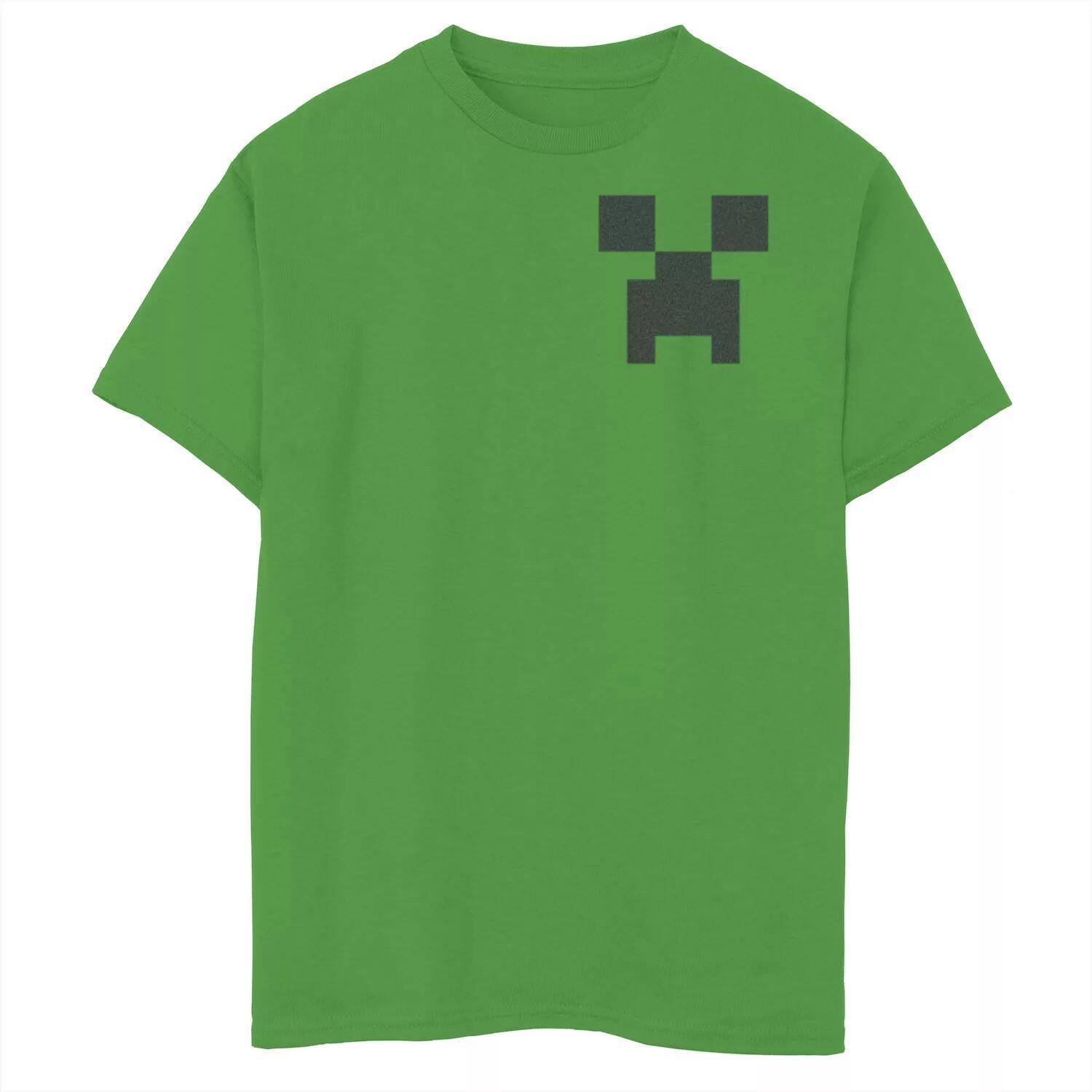 Футболка Minecraft Creeper с карманом и рисунком для мальчиков 8–20 лет Licensed Character
Футболка Minecraft Creeper с карманом и рисунком для мальчиков 8–20 лет Licensed Character