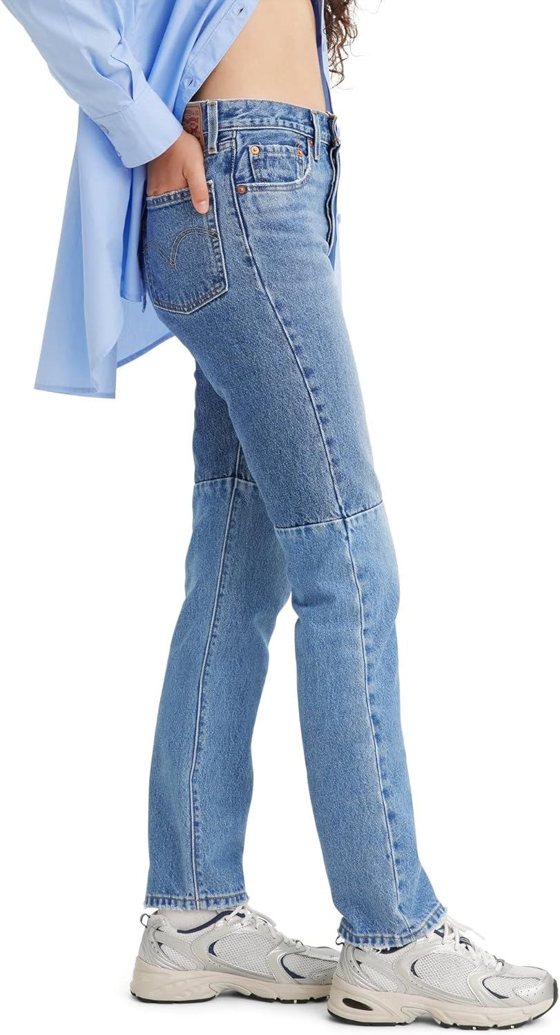 Женские джинсы Levi's 501 Pieced (также доступны в версии Plus), (New) Medium Indigo Destructed
Женские джинсы Levi's 501 Pieced (также доступны в версии Plus), (New) Medium Indigo Destructed