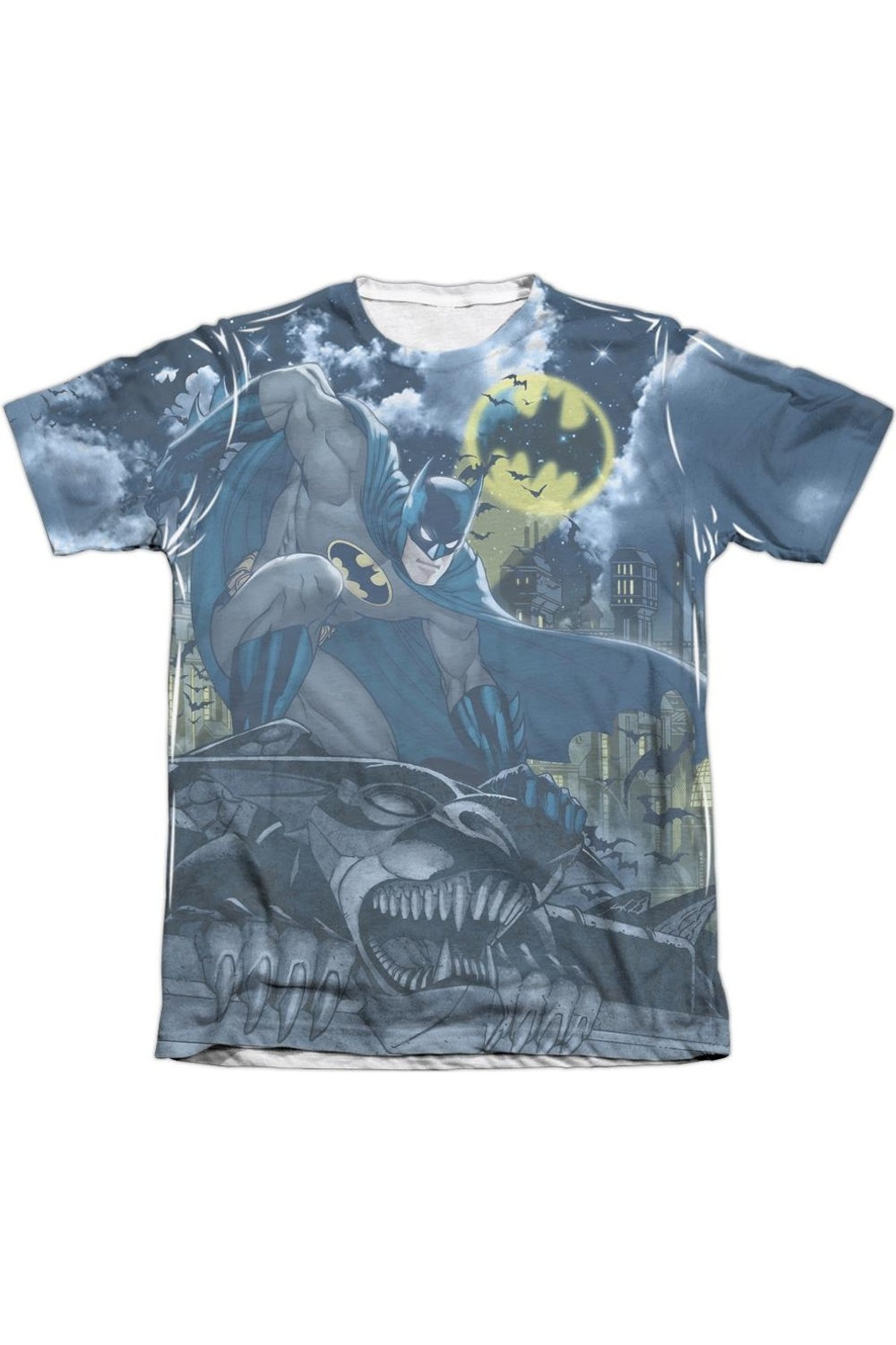 Футболка с коротким рукавом Batman Gotham Gargoyle для взрослых 65/35 из полиэстера/хлопка Gildan, белый
Футболка с коротким рукавом Batman Gotham Gargoyle для взрослых 65/35 из полиэстера/хлопка Gildan, белый