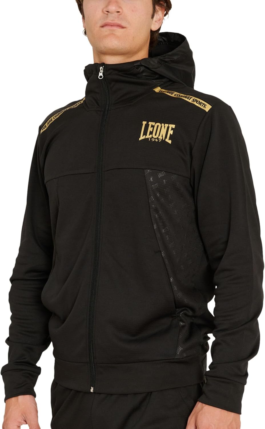 Худи на молнии Leone 1947 DNA, черный
Худи на молнии Leone 1947 DNA, черный