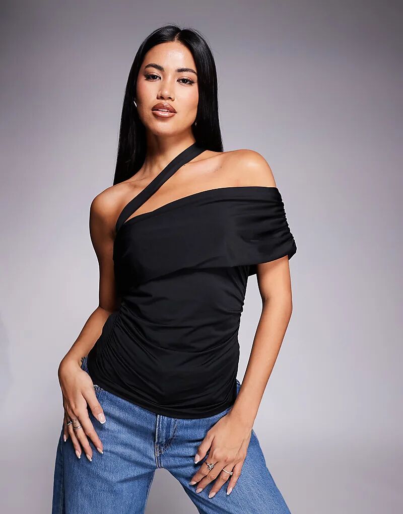 Облегающий топ с открытыми плечами ASOS DESIGN черного цвета
Облегающий топ с открытыми плечами ASOS DESIGN черного цвета