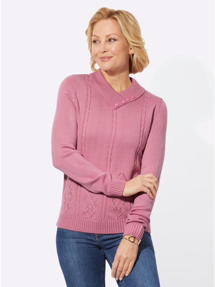 Свитер с V-образным вырезом цвета пыльной розы WITT WEIDEN
Свитер с V-образным вырезом цвета пыльной розы WITT WEIDEN