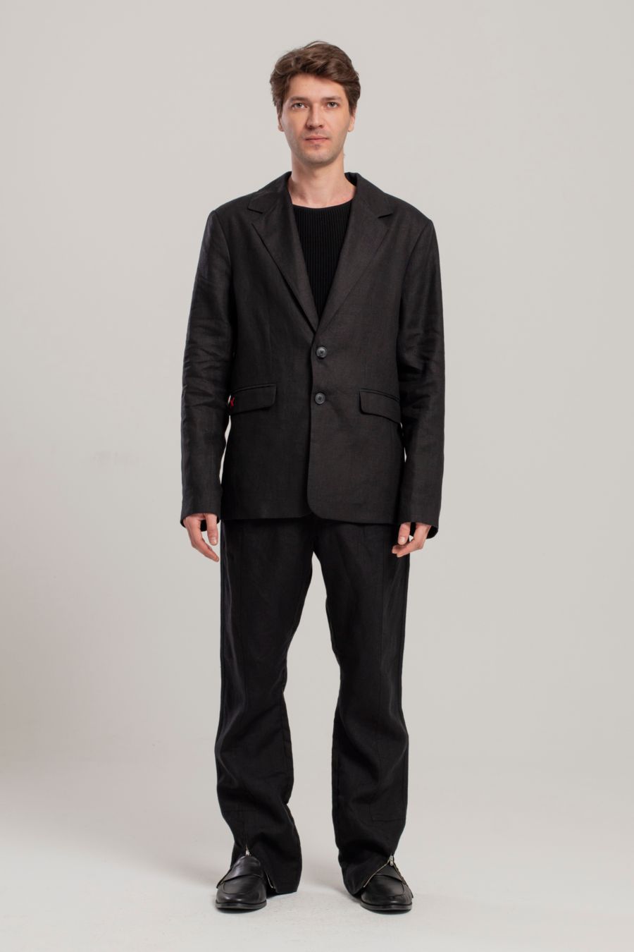 Мужской льняной пиджак Free Heaven PCFG, Black
Мужской льняной пиджак Free Heaven PCFG, Black