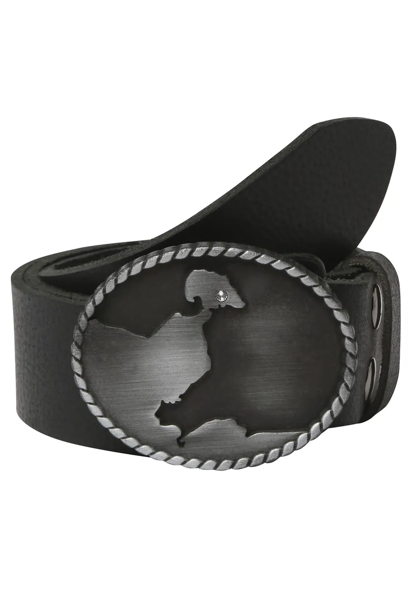 LIFEBULT by showroom 019° кожаный ремень, застежка "Burg auf Fehmarn Сатинированная отделка черного цвета с кристаллами Swarovski Rettungsring By Showroom 019°, черный
LIFEBULT by showroom 019° кожаный ремень, застежка "Burg auf Fehmarn Сатинированная отделка черного цвета с кристаллами Swarovski Rettungsring By Showroom 019°, черный