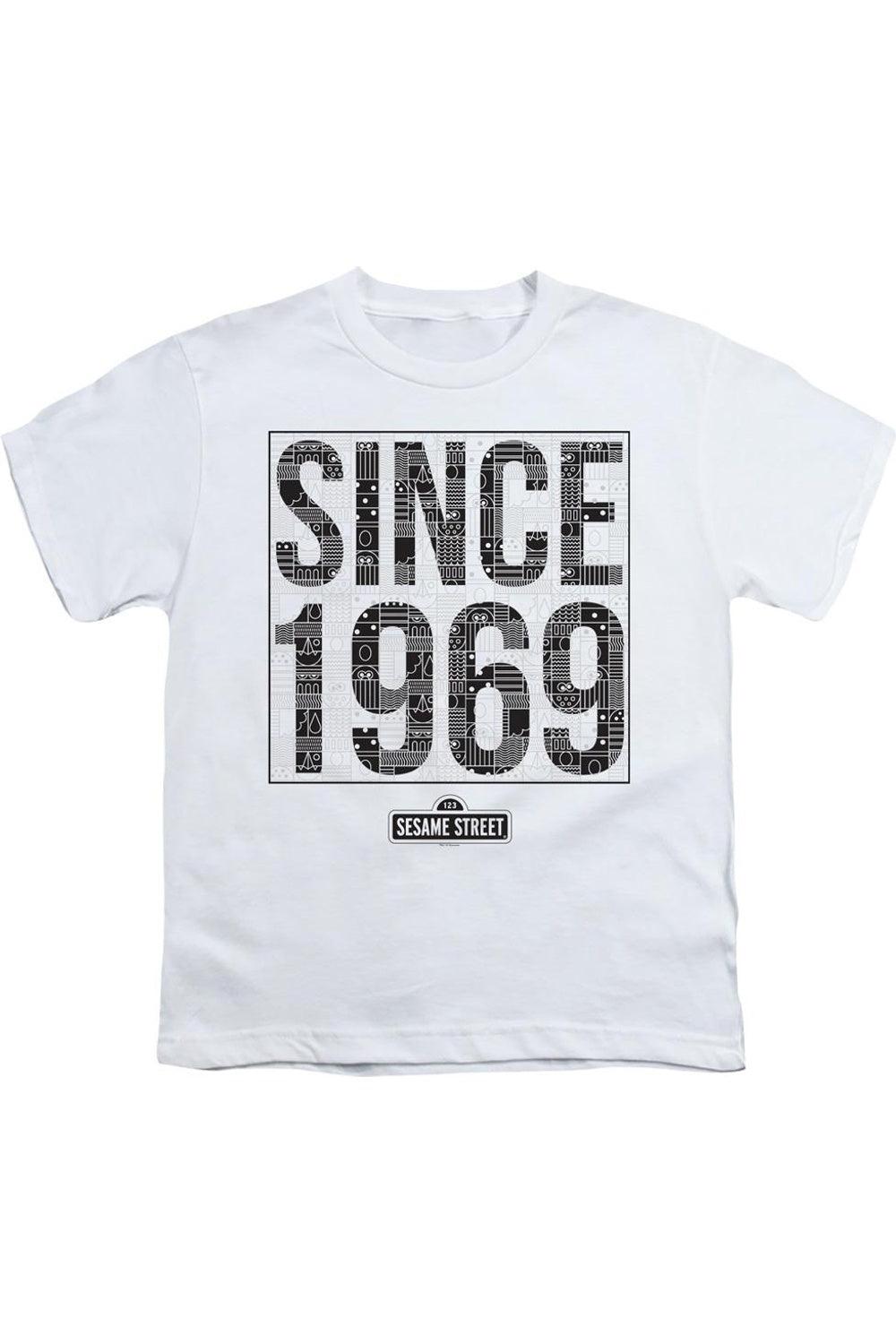 Футболка с коротким рукавом для детей с принтом "Улица Сезам с 1969 года" Gildan, белый
Футболка с коротким рукавом для детей с принтом "Улица Сезам с 1969 года" Gildan, белый
