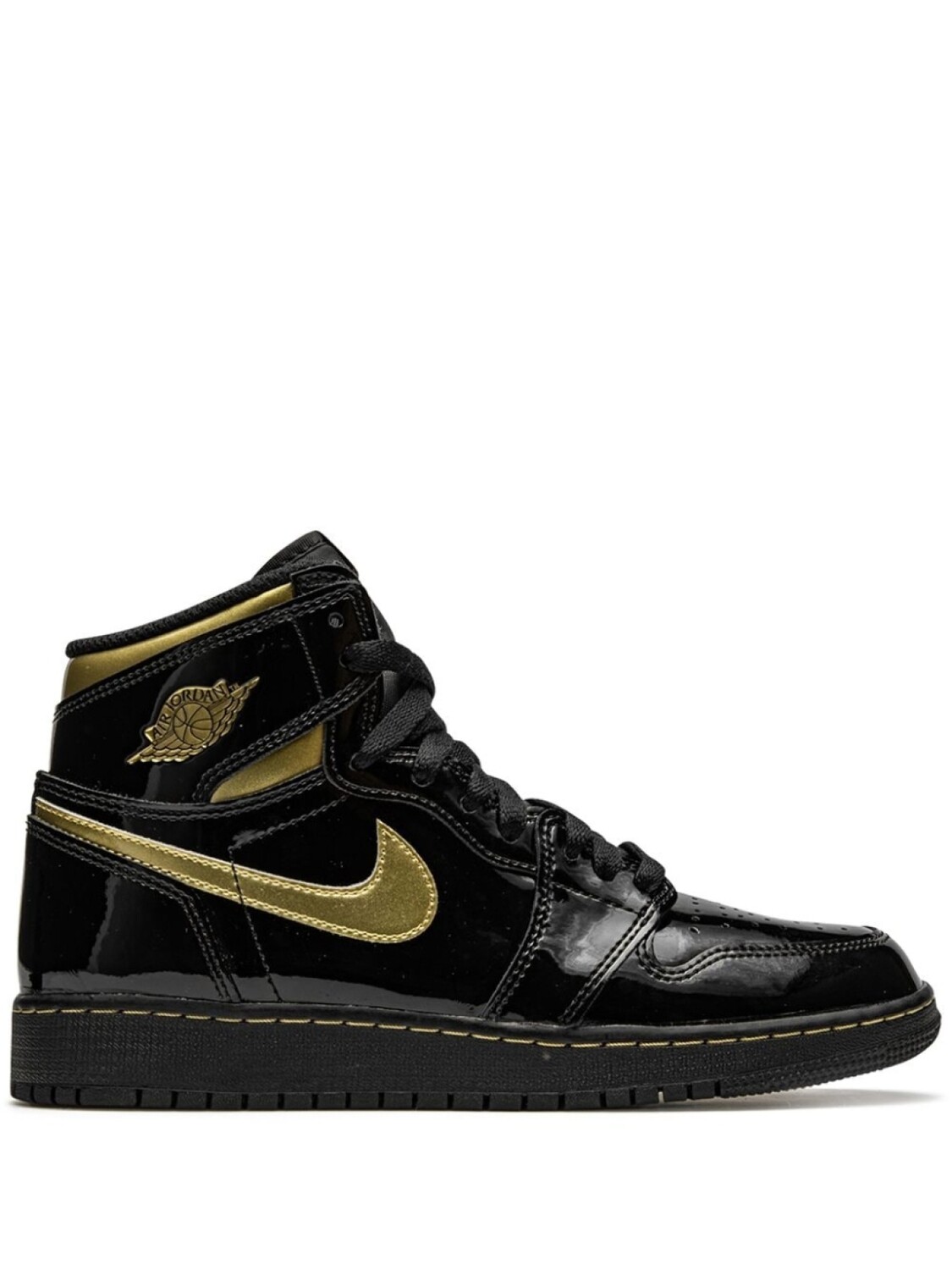 Кроссовки Air Jordan 1 Retro High OG Black Metallic Gold Jordan Kids, черный
Кроссовки Air Jordan 1 Retro High OG Black Metallic Gold Jordan Kids, черный