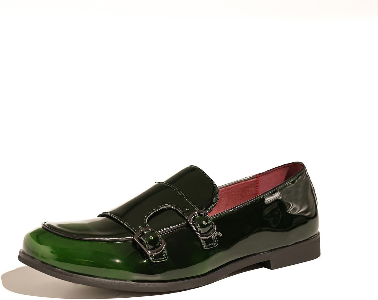 Мужские лоферы Santimon с двумя пряжками из лакированной кожи, стильные слипоны, современные монк-страп, элегантная обувь для повседневного и формального ношения, зеленый
Мужские лоферы Santimon с двумя пряжками из лакированной кожи, стильные слипоны, современные монк-страп, элегантная обувь для повседневного и формального ношения, зеленый