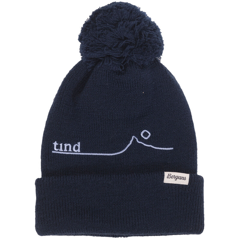 Tind Pow Шерстяная шапка с помпоном Bergans, синий
Tind Pow Шерстяная шапка с помпоном Bergans, синий