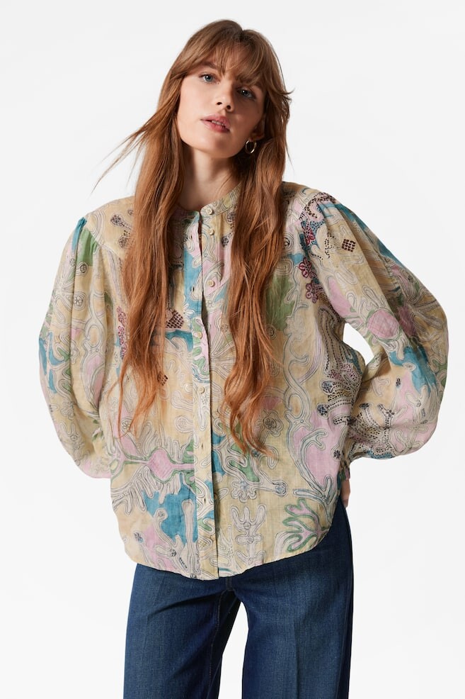 Блузка с рукавами-фонариками & Other Stories, мультиколор
Блузка с рукавами-фонариками & Other Stories, мультиколор