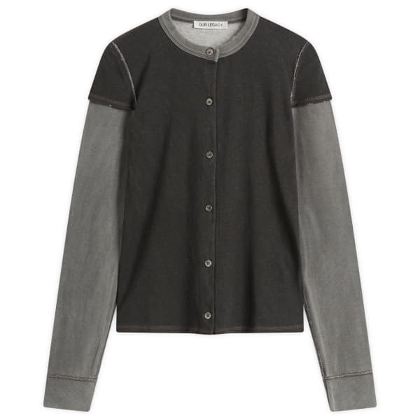 Теплый топ с длинными рукавами Our Legacy, черный
Теплый топ с длинными рукавами Our Legacy, черный