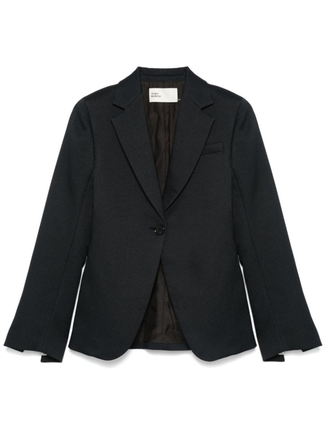 Tory Burch фактурный блейзер, черный 
Tory Burch фактурный блейзер, черный