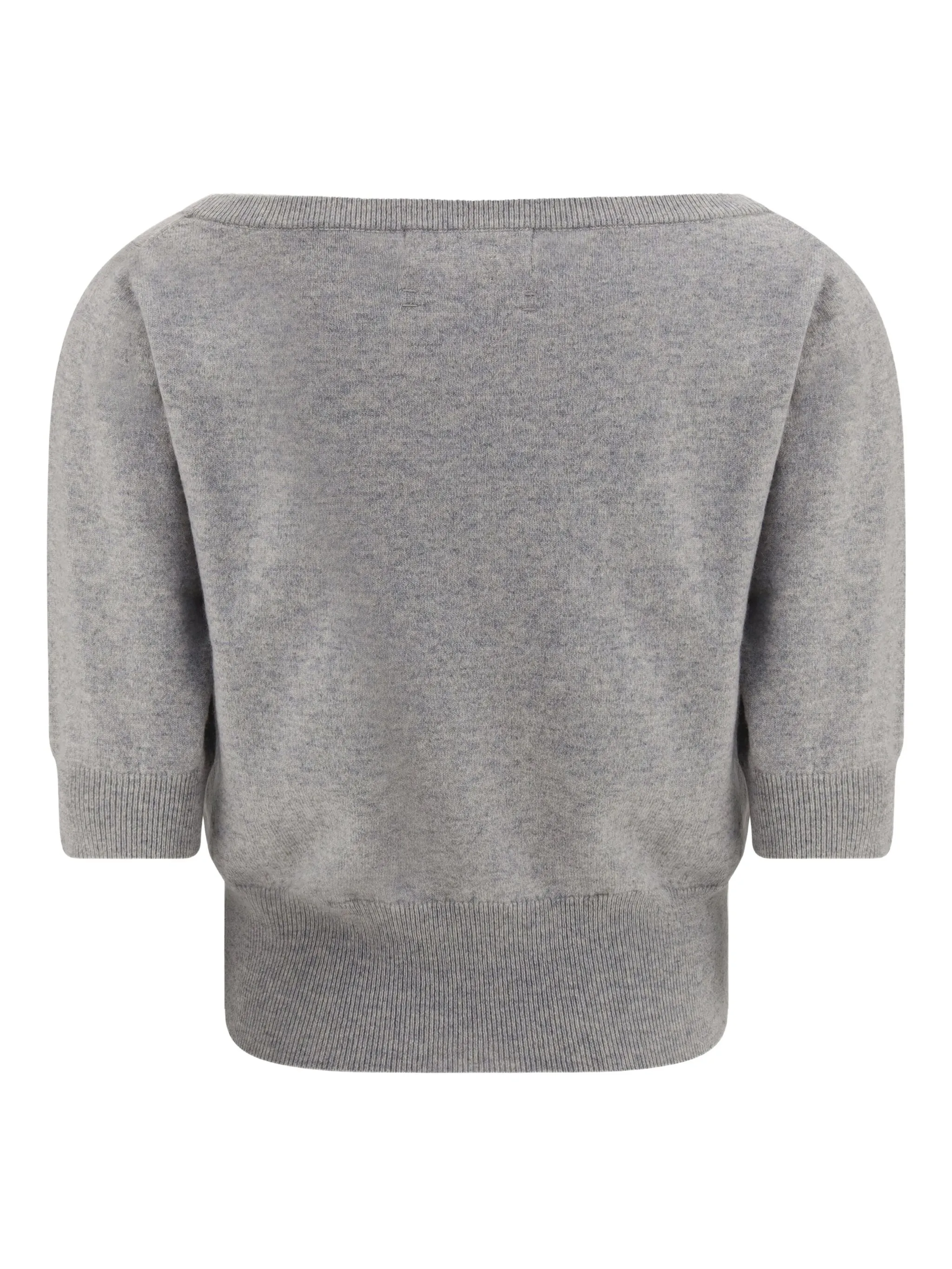 Свитер с объемными рукавами и вырезом-лодочкой Extreme Cashmere, серый
Свитер с объемными рукавами и вырезом-лодочкой Extreme Cashmere, серый