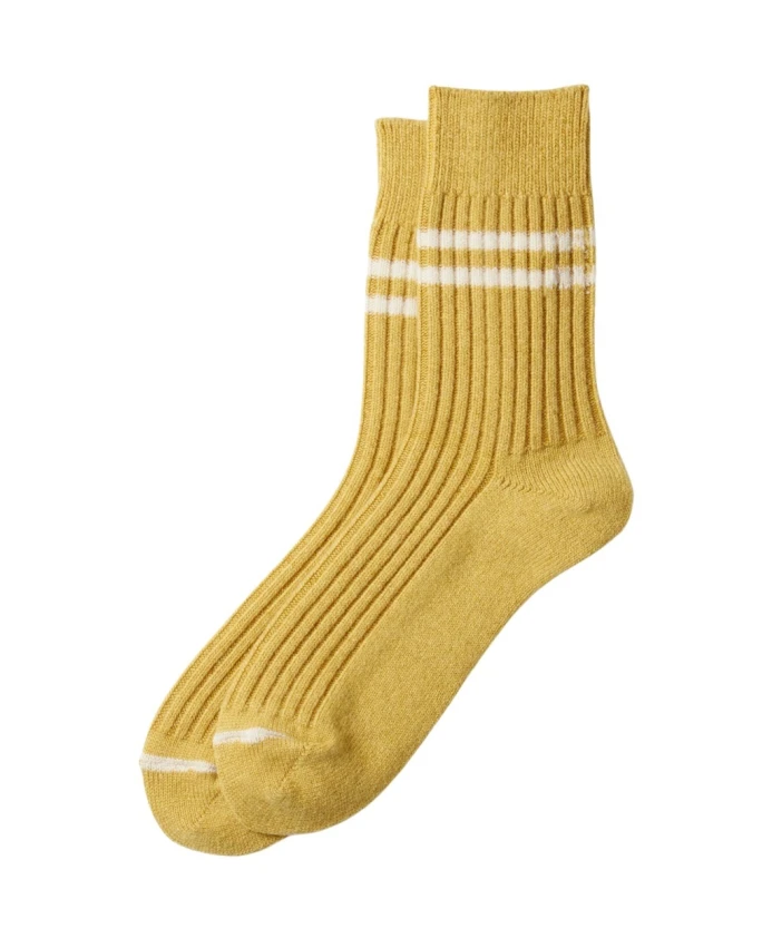 Высокие носки из шерсти мериносовых овец Rototo, желтый
Высокие носки из шерсти мериносовых овец Rototo, желтый