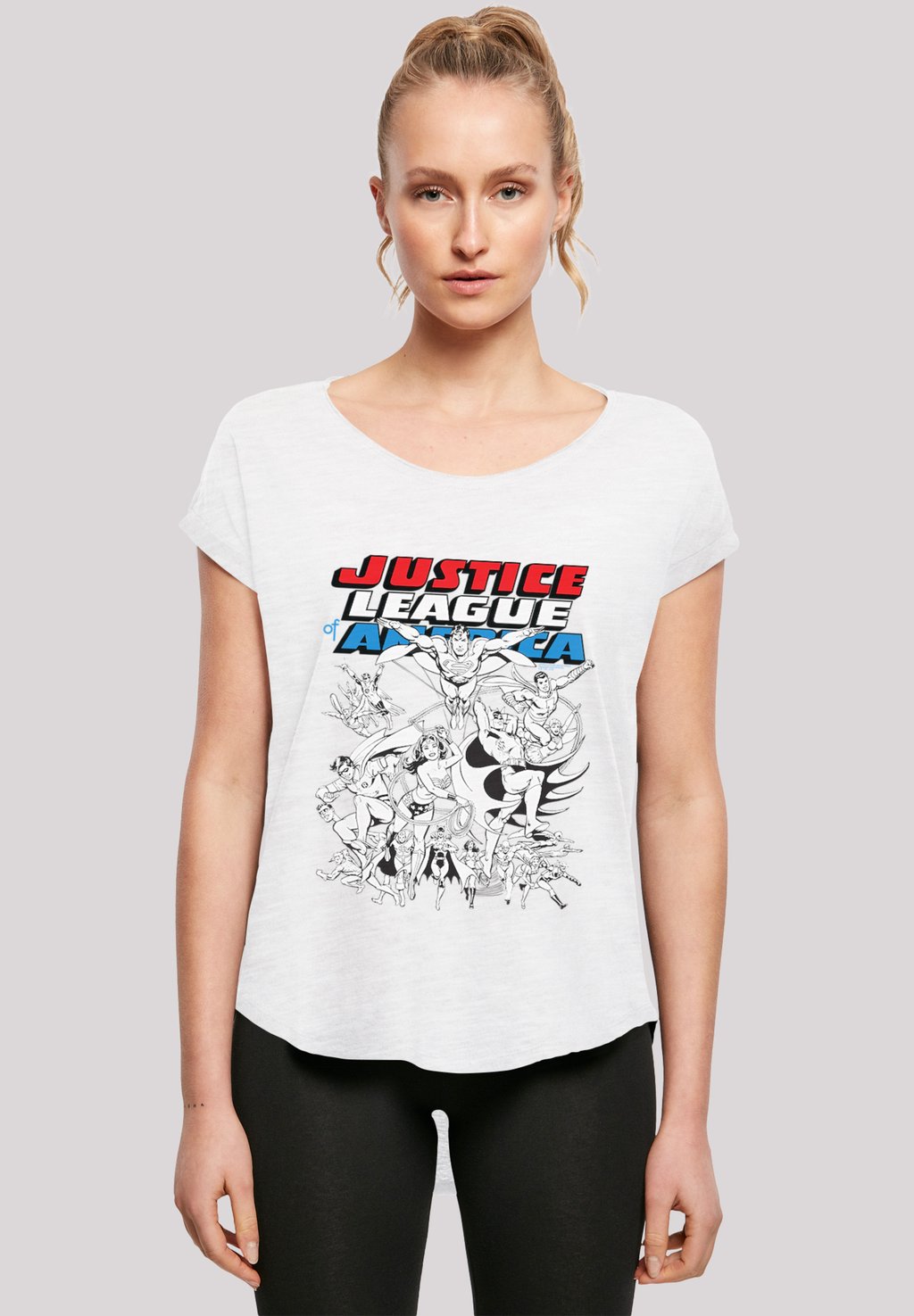 Футболка с принтом DC COMICS JUSTICE LEAGUE SUPERHELDEN MONO ACTIO F4NT4STIC, белый
Футболка с принтом DC COMICS JUSTICE LEAGUE SUPERHELDEN MONO ACTIO F4NT4STIC, белый